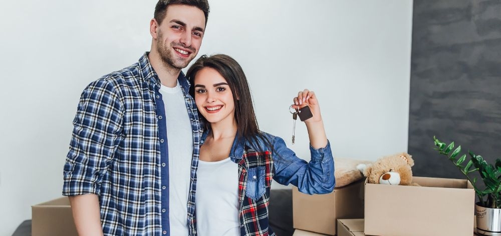 pareja compra departamento