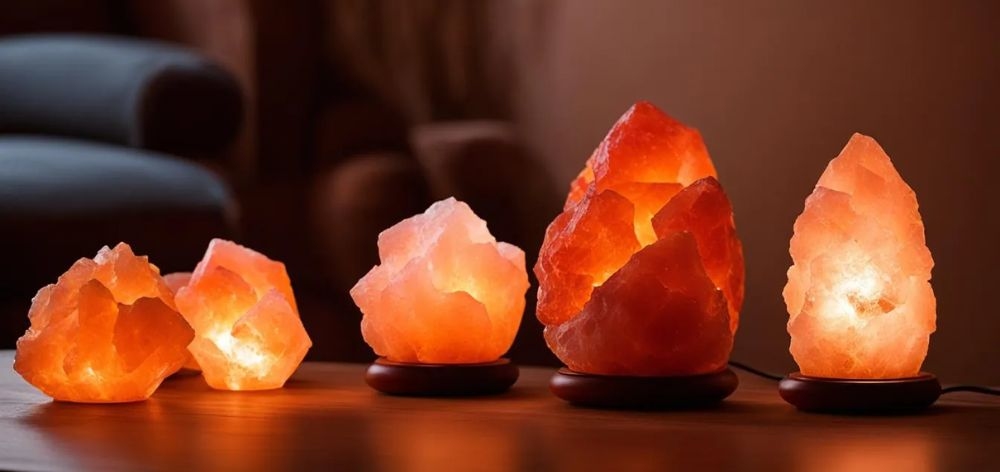 iluminacion relajante lamparas sal